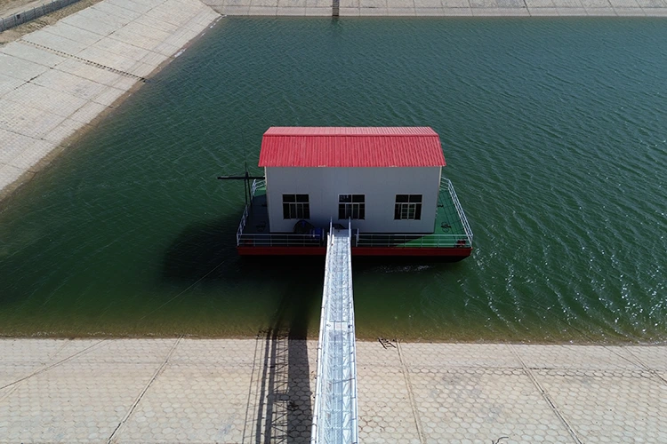 Насосная станция водозабора озера