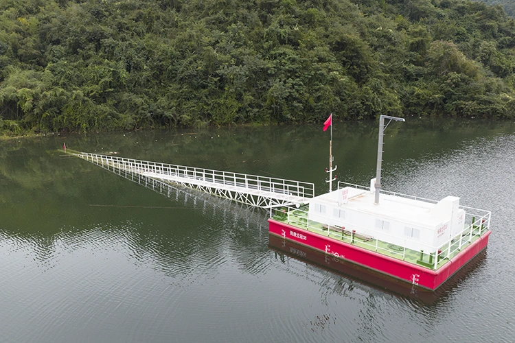 Насосная станция очистки загрязненной воды
