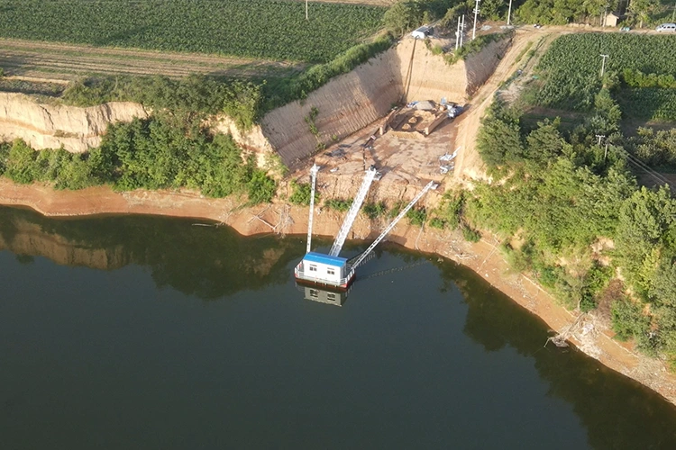 Насосная станция водозабора реки