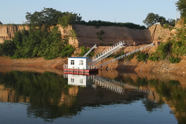 Насосная станция водозабора реки