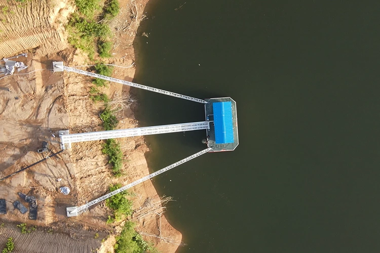 Насосная станция водозабора реки